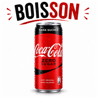 Coca 0 Canette